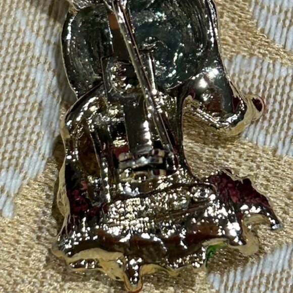 HOLIDAY🎄🎄GERRY’S Reindeer Red Green Rhinestone BROOCH SET - Picture 6 of 6